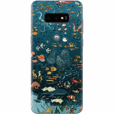 Husa silicon personalizata pentru Samsung Galaxy S10 Lite, Under The Sea foto