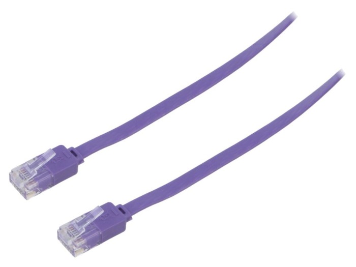 Patch Cord UTP Cat6 PVC Violet 2m