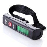Cumpara ieftin Cantar Digital Portabil Bagaje 50kg, LCD, Baterie Inclusa, Negru