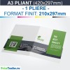 Pliant A3 - 1 Pliere - Tipar Digital Profesional - Promovare Eficienta