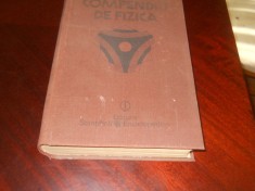 Compendiu de fizica - Bunget, Burlacu, Ciobotaru, Costescu, Florescu 1988 Ed. Cartonata