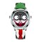 Ceas Barbati Lige 89160 Argintiu-Verde , Design Fashion, Joker, Functii Multiple, Rezistent la socuri, Rezistent la Apa 3ATM