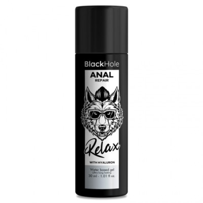 BLACK HOLE - ANAL REPAIR WATER BASED RELAX WITH HYALURON 30 ML foto