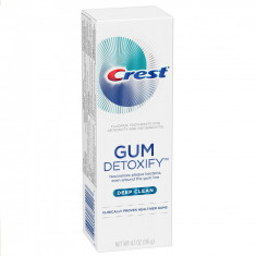 Pasta de Dinti, Crest, 3D White, Gum Detoxify, pentru Afectiuni Gingivale, 116gr foto