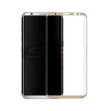 Folie Sticla 3D Samsung Galaxy S8 Plus, Protectie Ecran Full, Gold