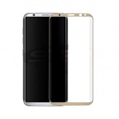 Geam protectie display sticla 3D Samsung Galaxy S8 Plus GOLD foto