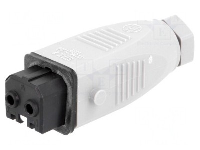 Conector Rectangular 2-Pin Cositorit IP54 Mufă Mamă foto