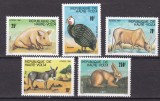 Volta 1981 fauna domestica MI 851-855 MNH ww80, Nestampilat