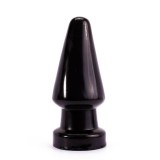 Dop Anal King-Size Shocker, Negru, 19 cm