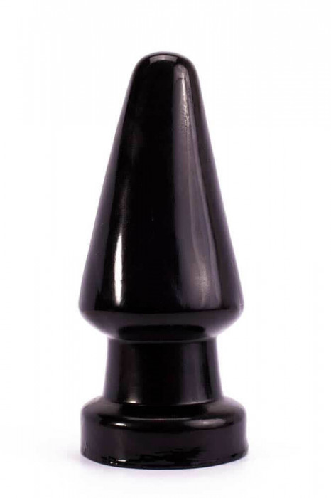 Dop Anal King-Size Shocker, Negru, 19 cm