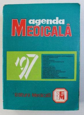 AGENDA MEDICALA 1997 , Bucuresti 1997 foto