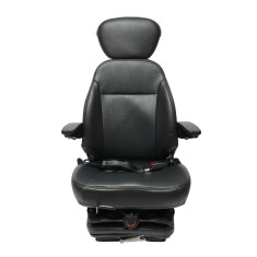 Scaun universal reglabil pentru tractor, cu suspensie mecanica si centura