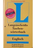 Helmut Willmann - Langenscheidts taschen - worterbuch Englisch (Editia: 1998)