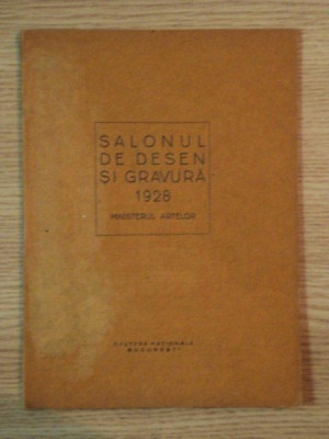 SALONUL DE DESEN SI GRAVURA 1928 foto