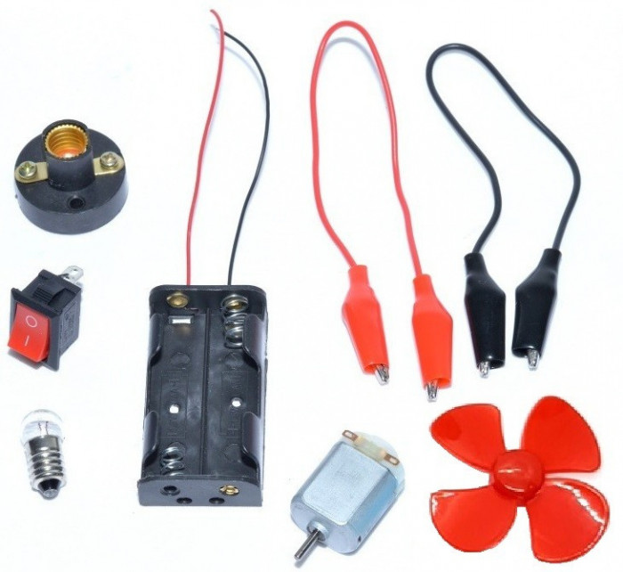 Kit Electric de Scoala cu 8 Piese