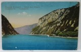 ORSOVA , DUNAREA LA CAZANE , CARTE POSTALA , INTERBELICA