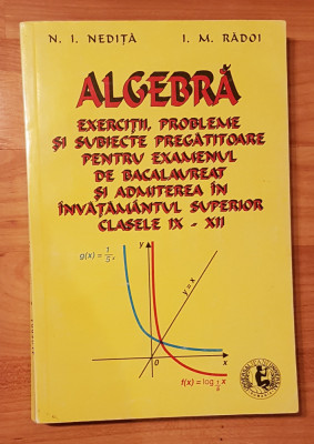 Algebra. Exercitii, probleme si subiecte pentru bacalaureat clasele XI-XII foto