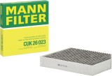 Filtru habitaclu Carbon Activ Mann CUK 26 023 Mercedes, filtru polen cu carbon activ