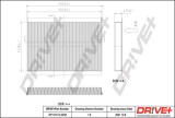 Dr!ve+ DP1110.12.0232 Filtru, aer habitaclu