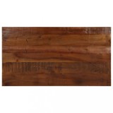 vidaXL Blat de masă, 110x70x2,5cm, dreptunghiular, lemn masiv reciclat