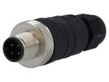 Mufă M12 4 PIN tată IP67 DeviceNet/CANopen