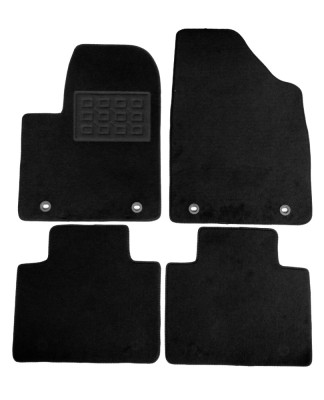 Set covorase auto mocheta Mg Hs Plug-In Hybrid Version 2020-&amp;amp;gt;, Negru, 4 buc. AutoDrive ProParts foto