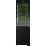 Combina frigorifica LG MoodUP GBG7190CEV, 349 l, InstaView, Compresor Smart Inverter, Wi-Fi, Linear Cooling, Clasa C, H 186 cm, Multicolor