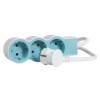 Prelungitor 3 prize Legrand 694551, 1.5 m, 3680 W, 3 x 1.5 mmp, contact de protectie, protectie copii