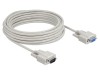 Cablu DELOCK D-Sub 9 pini 10m bej cod 82979