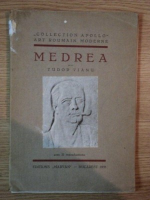 MEDREA de TUDOR VIANU , COLECTIA APOLLO , 1935 foto