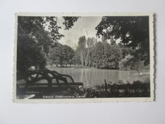 Carte postala foto Cenzurat Craiova 1943-Parcul Romanescu foto