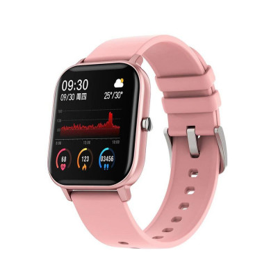 SMARTECH SmartWatch cu Notificari, Ritm cardiac, Tensiune arteriala, Nivel oxigen din sange, Pasi, Calorii, Distanta, Cronometru, Vreme S303 foto