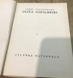 U, Carte Regalista . Ulita Copilariei