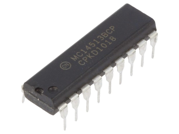 'IC Digital CMOS 4 Channel DIP18'