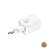 Incarcator Retea Baseus Super Si Pro 30W 3A 1 x USB-A - 1 x USB-C Alb CCSUPP-E02
