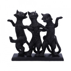 Set statuete Trei pisicute Elegante 25 cm. foto