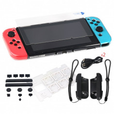 Kit / Set de protectie DOBE 6 in 1 pentru Nintendo Switch foto