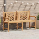 Cumpara ieftin Bancă de grădină Maro 150 x 60 x 90 cm Lemn masiv de tec