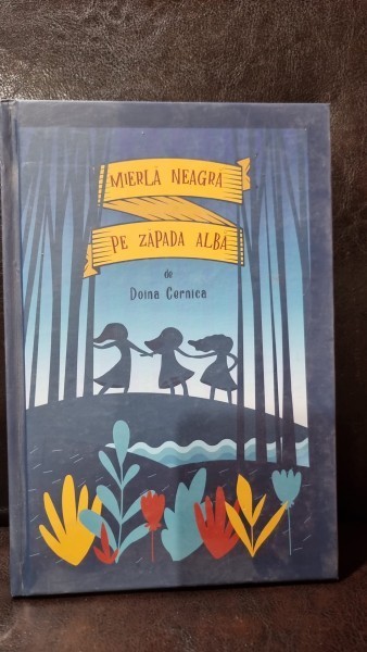 Doina Cernica Mierla Neagra pe zapada alba (cu dedicatie)