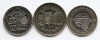 Siria Set 3 - 5, 10, 25 Pounds 2003 - (with hologram) KM-129,130,131 UNC !!!, Asia