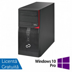 Calculator Fujitsu Siemens P556 Tower, Intel Core i3-6100 3.70GHz, 8GB DDR4, 120GB SSD, DVD-RW + Windows 10 Pro foto