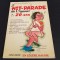 Au Hit Parade de L&#039;Amour 25 Ans - Carte Poștală Franțuzească Umoristică Editura LYNA
