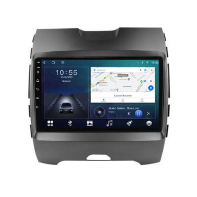 Navigatie dedicata cu Android Ford Edge 2016 - 2021, 2GB RAM, Radio GPS Dual foto