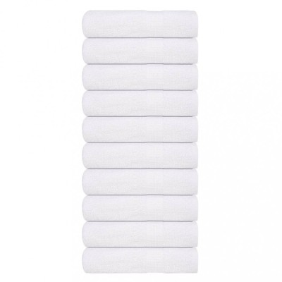 vidaXL Prosoape de duș 10 buc alb 70x140 cm 360 g/m&amp;sup2; 100% bumbac 136655 foto