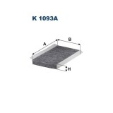 Filtru polen, habitaclu cu carbon activ Filtron K1093A