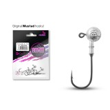 Jig Bomb cu guler 80 gr. /carlig nr.8/0 - 5 buc. - Delphin