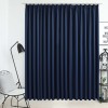 Gossi draperie opaca, albastru, 290 x 245 cm, cu carlige