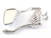 Oglinzi Moto Chopper Cromate M8 M10 Revo - Set Oglinzi Rotunde