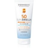 Dermedic Sunbrella Baby lotiune minerala pentru bronz SPF 50 100 g