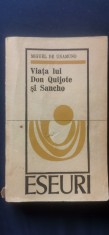 Miguel de Unamuno - Viata lui Don Quijote și Sancho